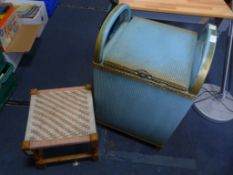 Lloyd Loom Style Line Bin