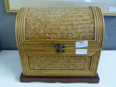 Small Bamboo Work Chest
