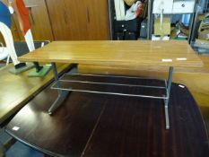 Small Formica Topped Coffee Table