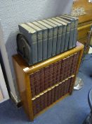 Bookcase, Encyclopedia Britannica and a Set of Chi