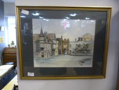 Gilt Framed Jane Pearson Print - North Bar Beverle