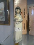 Nao Figurine - Girl with Dog