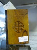 Vintage Olive Wood Bible