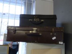 Two Vintage Suitcases