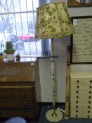 Marble Standard Lamp with Shade