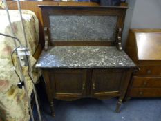 Marble Topped Washstand