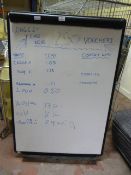 *Whiteboard on Tripod Stand