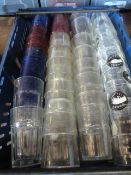 *Tray of Assorted Glasses