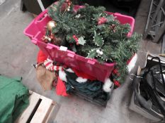 *Assorted Christmas Decorations, Santa Claus Outfi