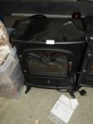 *Log Effect Stove