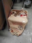 *Box Containing Santa Sacks