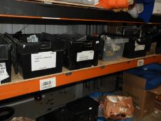 *Three Storage Boxes Containing Wood Screws, 500mm