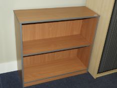 Open Fronted Beech Bookcase