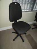 Charcoal Operators Gas Lift Chair