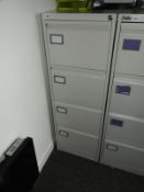 Four Drawer Foolscap Filing Cabinet (Grey)