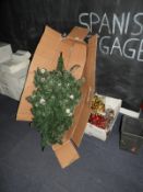 Artificial Christmas Tree, Baubles, Lights and Accessories