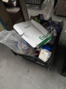 *Box Containing Assorted Office Sundries, Electric