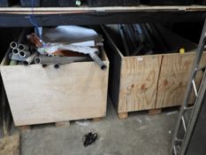 *Two Boxes Containing Aluminium and Galvanised Ste
