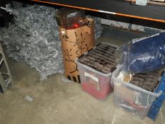 *Artificial Christmas Tree, Decorations, Fabrics,