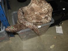 *Box Containing Artificial Snake, Rock, Explorers