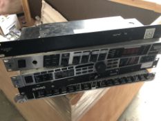 *Four Assorted Lighting and Audio System Controlle