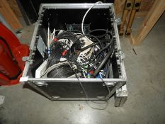 *Aluminium Wheeled Flight Case Containing Assorted