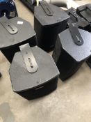 *Four Tannoy V6BLK Wall Mounted Speakers