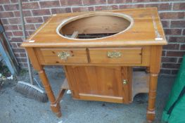 Pine Washstand Base