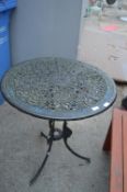 Aluminium Garden Table