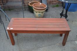 Low Garden Table