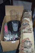 Box of Miscellaneous Items Including Draft Exclude
