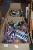 Two Boxes of Ball Point Pens