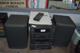 Sony MHC-700 Hi Fi System with Speakers