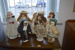 Quantity of Porcelain Dolls