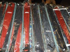 Fifty 100% Silk Ties (Assorted Colours and Styles)