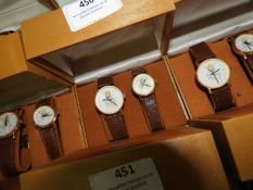 Two Sets of Ladies & Gents Wristwatches in Present