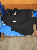Box Containing 25 Assorted Items of Clothing Inclu