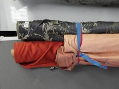 Approximately 50m of Assorted Curtain Fabric