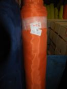 36m of Orange Lining Fabric