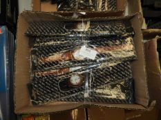 Ten Wrist Watches with Roulette Wheel Dials