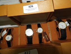 Two Sets of Ladies & Gents Wristwatches in Present