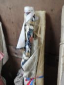 Five Part Rolls of Assorted Upholstery and Curtain