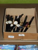 Ten Assorted Wristwatches