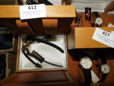 Two Sets of Ladies & Gents Wristwatches in Present