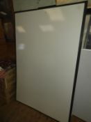 Large Unused Wall Mounted Whiteboard