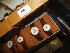 Two Sets of Ladies & Gents Wristwatches in Present