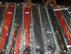 Fifty 100% Silk Ties (Assorted Colours and Styles)