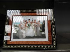 Six 5x7 Inlaid Photo Frames