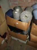 Twenty Five Cones of Assorted Wool and Yarn