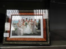 Six 5x7 Inlaid Photo Frames